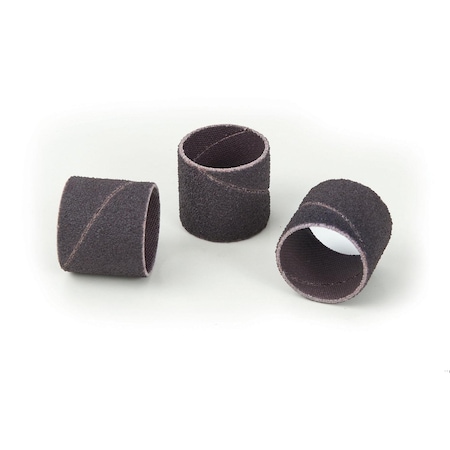 Cgw Abrasives Coated Spiral Band, 1/2 in Dia x 1/2 in L, 80 Grit, Medium Grade, Aluminum Oxide Abrasive 44602